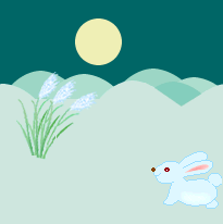 月とうさぎ